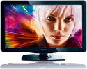 Philips LED TV 32PFL5605H 32" Full HD High gloss black deco front,black cabinet